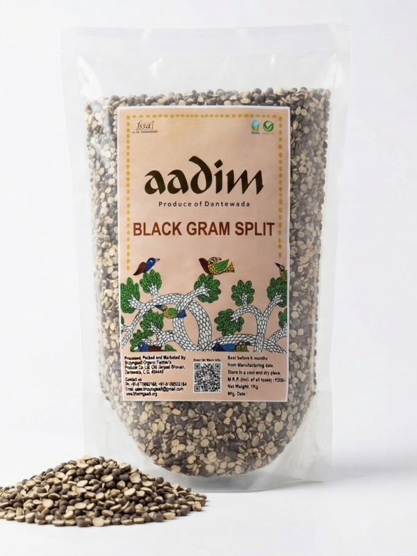 Organic Blackgram Split Husked