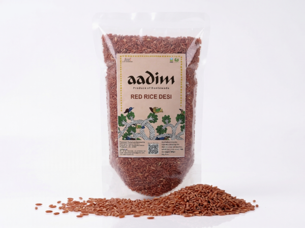 Organic Red Rice (Desi)