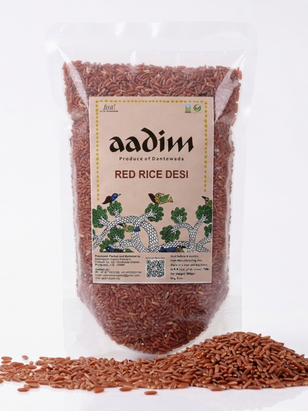 Organic Red Rice (Desi)