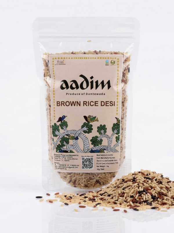 Organic Brown Rice Desi