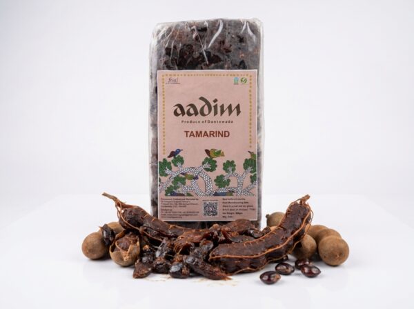 Organic Tamarind Seedless Block (500g)