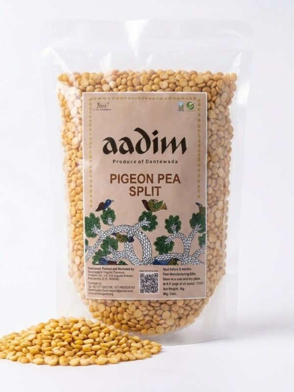 Organic Pigeon Pea Split